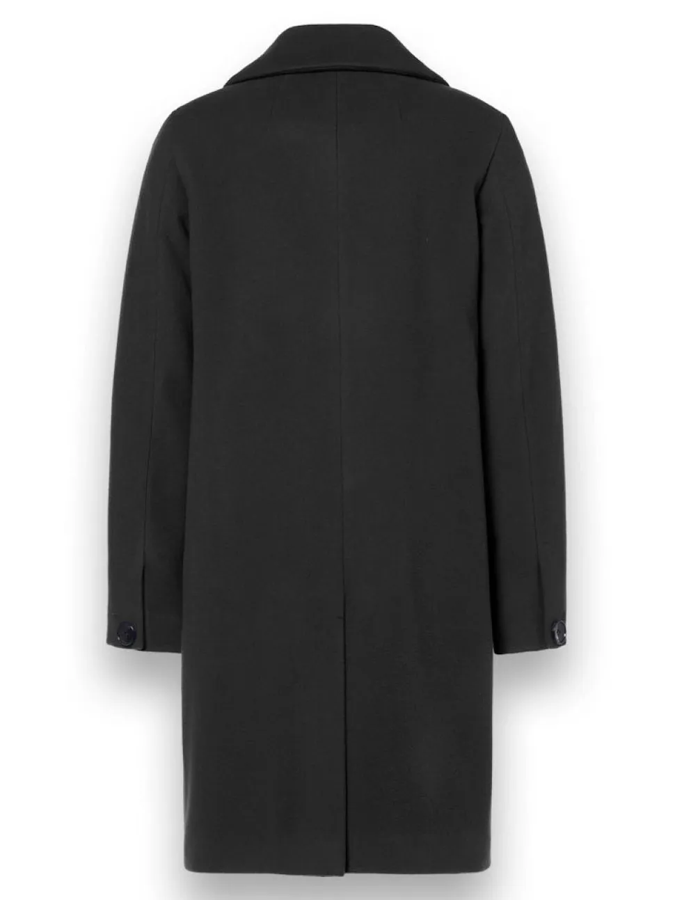 Milo coats naisten villakangastakki, LOLA Musta