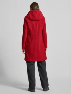 Milo coats naisten villakangastakki, BELLA Punainen