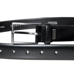 Monti Miesten Nahkavyö, Chicago Musta