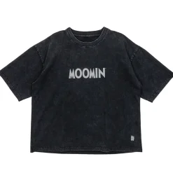 Moomin Martinex x Mert Otsamo T-Paita, Moomin x Mert Otsamo T-Paita Logo Unisex Tummanharmaa