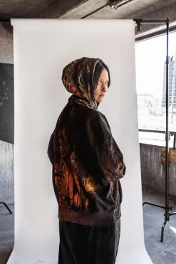 Moomin Martinex x Mert Otsamo Huppari, Moomin x Mert Otsamo Huppari Usva Unisex Musta