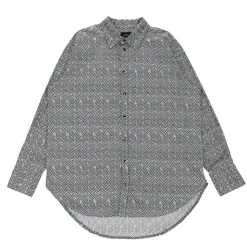 Moomin Martinex x Mert Otsamo Kauluspaita, Moomin x Mert Otsamo Kauluspaita Unisex Harmaa Kuosillinen