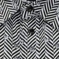 Moomin Martinex x Mert Otsamo Kauluspaita, Moomin x Mert Otsamo Kauluspaita Unisex Harmaa Kuosillinen