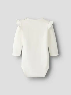 Name It body NBFBIRDY LS BODY, luonnonvalkoinen
