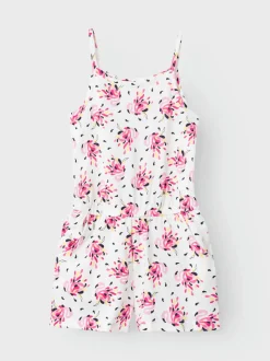 Name It haalari, NKFVIGGA STRAP SUIT F1 Valkopohjainen Kuosi