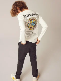 Name It housut, NKMSILAS PANT Grafiitti