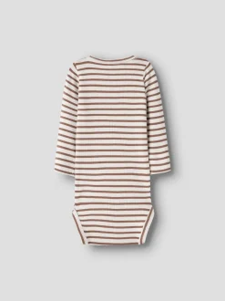Name It lasten body NBBANI LS BODY NOOS, keskiruskea