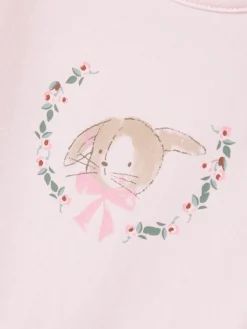 Name It lasten body, NBFHANNAH LS BODY BOX Vaaleanpunainen