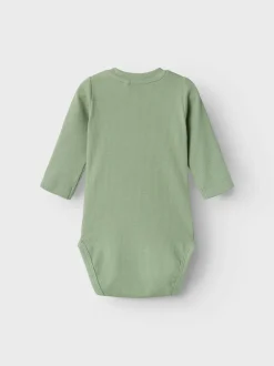 Name It lasten body, NBNORRO LS BODY Vaaleanvihreä