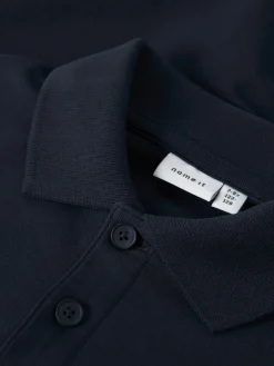 Name It lasten college, NKMLEOPOLD LS REG SWEATSHIRT Tummansininen