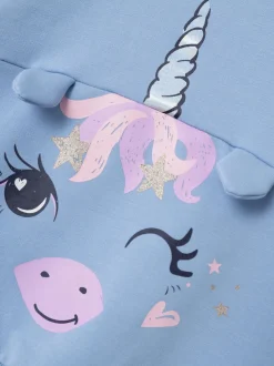 Name It lasten college, NMFKRISTINE LIGHT SWEAT Vaaleansininen