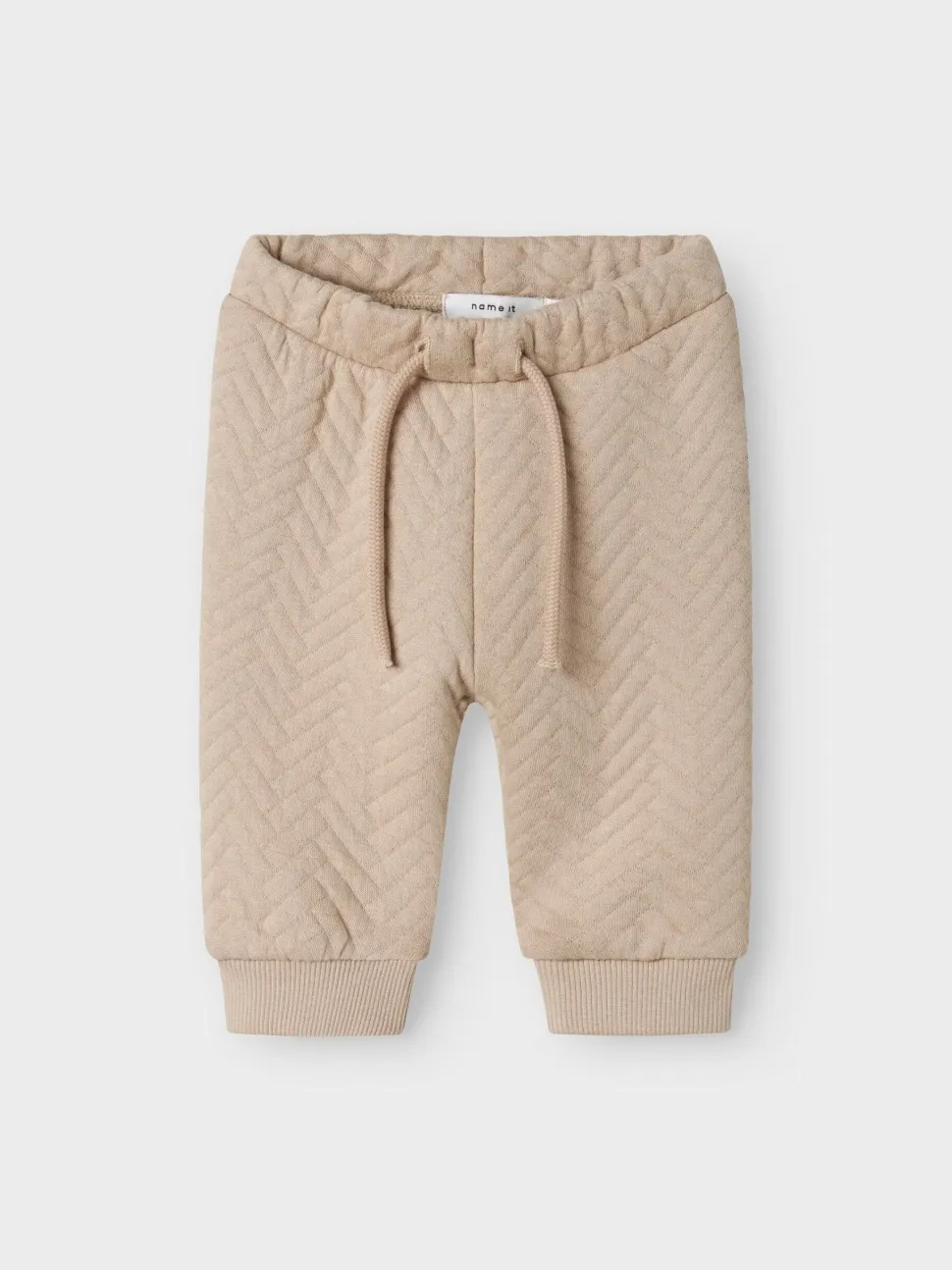 Name It lasten collegehousut, NBMNIGHT PANT Beige