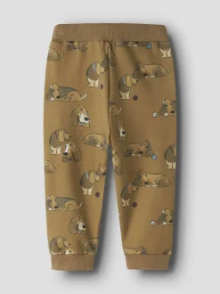 Name It lasten collegehousut, NMMKODY NREG SWEAT PANT UNB Keskiruskea