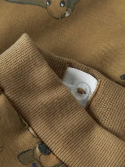 Name It lasten collegehousut, NMMKODY NREG SWEAT PANT UNB Keskiruskea