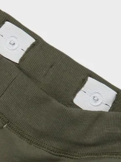 Name It Lasten Collegehousut, NKMSWEAT Unbrushed Armeijanvihreä