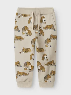 Name It lasten collegehousut, NMMKODY NREG SWEAT PANT UNB Beige