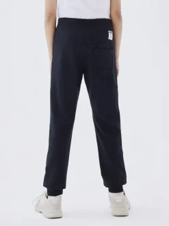 Name It Lasten Collegehousut, Kids Nithonk Brushed Musta