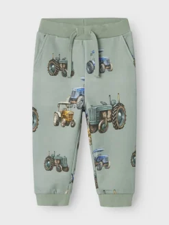 Name It lasten collegehousut, NMMLUDVIG SWEATPANT Vaaleanvihreä