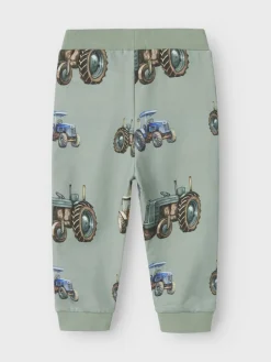 Name It lasten collegehousut, NMMLUDVIG SWEATPANT Vaaleanvihreä