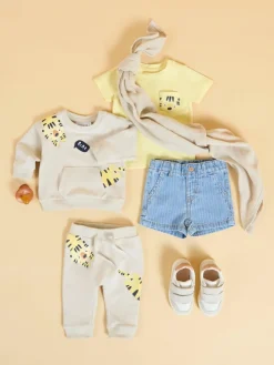 Name It lasten collegehousut, NBMHACK LIGHT SWEAT PANT UNB Vaalea Beige