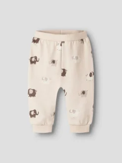 Name It lasten collegehousut, NBNOHAPI SWEAT PANT BRU Beige