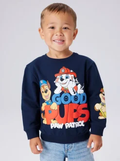 Name It lasten collegepaita NMMJEEP PAW NREG SWEAT BRU NOOS, tummansininen