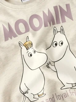 Name It lasten collegepaita NMNSLOLI MOOMIN SWEATSHIRT, beige