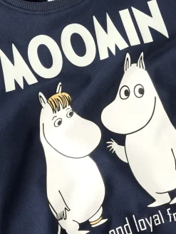 Name It lasten collegepaita NMNSLOLI MOOMIN SWEATSHIRT, tummansininen