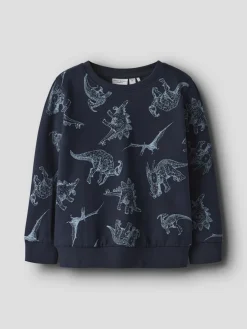 Name It lasten collegepusero, NMMVARON SWEATSHIRT Tummansininen