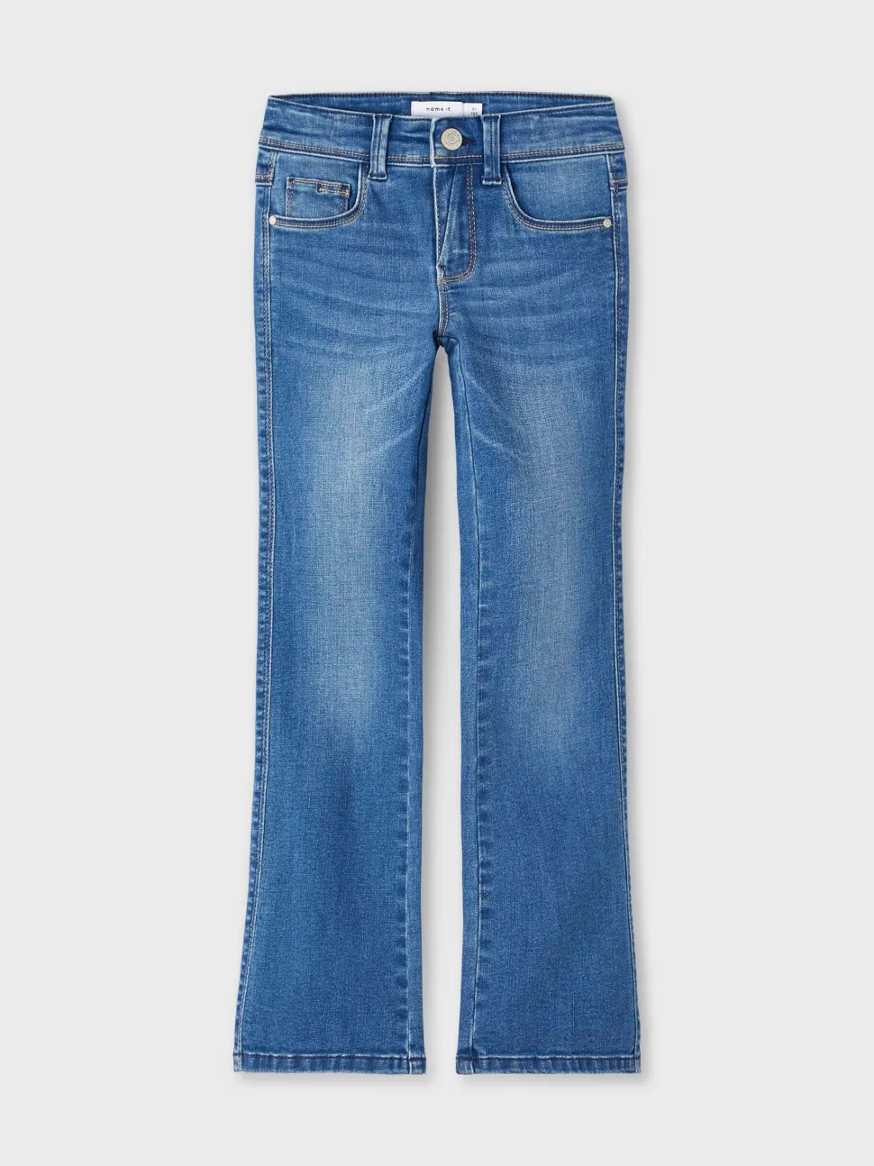 Name It lasten farkut, NKFPOLLY SKINNY BOOT JEANS 1142 Sininen, Indigo