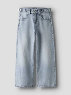 Name It lasten farkut NKFBELLA SKATER BUCKLE JEANS, vaaleansininen