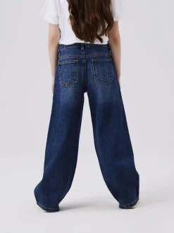 Name It Lasten Farkut, NKFROSE WIDE JEANS 5529 NOOS Indigo