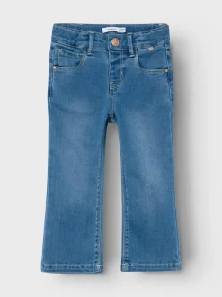 Name It lasten farkut, NMFSALLI BOOTCUT JEANS Sininen, Indigo