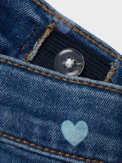 Name It lasten farkut, NMFBELLA MOM SHAPED JEANS Sininen, Indigo