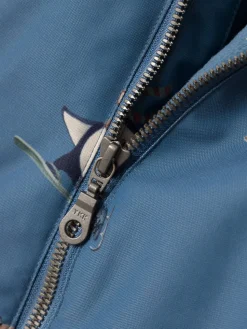 Name It lasten haalari, NMMSNOW10 SUIT ALPIN ANIMALS Vaaleansininen