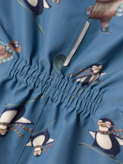 Name It lasten haalari, NMMSNOW10 SUIT ALPIN ANIMALS Vaaleansininen