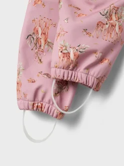 Name It Lasten Haalari, NMFALFA08 SOFTSHELL SUIT NOOS Vaaleanpunainen Kuosi