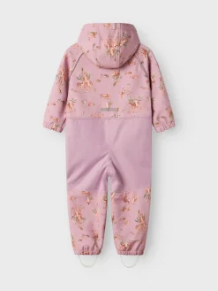 Name It Lasten Haalari, NMFALFA08 SOFTSHELL SUIT NOOS Vaaleanpunainen Kuosi