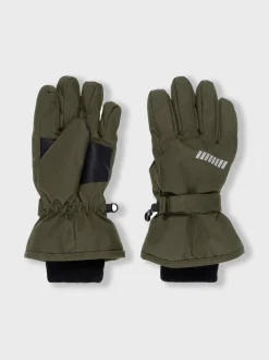 Name It Lasten Hanskat, NKNSNOW 10 GLOVES Armeijanvihreä