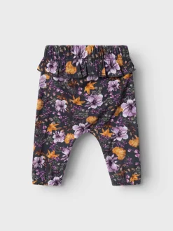 Name It lasten housut, NBFRESTA PANT Kuosi Lila