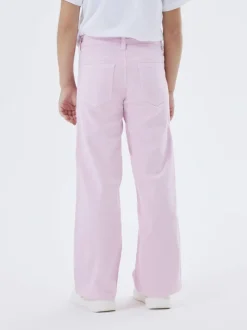 Name It Lasten Housut, NKFROSE WIDE TWI PANT Pinkki