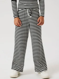 Name It Lasten Housut, NKFSURAJA STRAIGHT PANT NOOS Mustavalkoinen