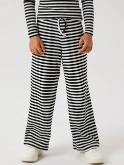 Name It Lasten Housut, NKFSURAJA STRAIGHT PANT NOOS Mustavalkoinen