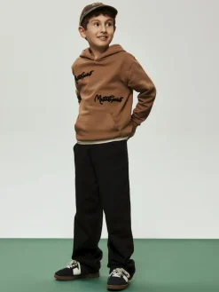 Name It lasten housut NKMTOM STRAIGHT SWEAT PANT, musta