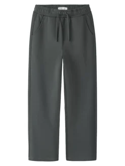 Name It lasten housut NKMTOM STRAIGHT SWEAT PANT, tummanharmaa