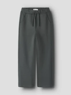 Name It lasten housut NKMTOM STRAIGHT SWEAT PANT, tummanharmaa