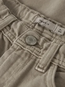 Name It lasten housut Nkmben X‑Skater Twill Pant, beige