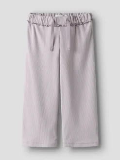 Name It lasten housut NMFTELLA WIDE PANT, vaalea lila