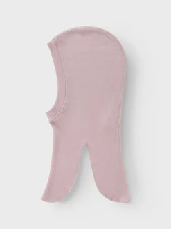 Name It Lasten Kypärämyssy, NMFWILLIT WOOL BALACLAVA Vaaleanpunainen