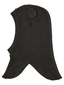 Name It lasten kypärämyssy, NBMWILLIT WOOL BALACLAVA EARS Musta